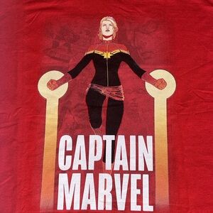 Captain Marvel limited edition, small batch run T-shirt